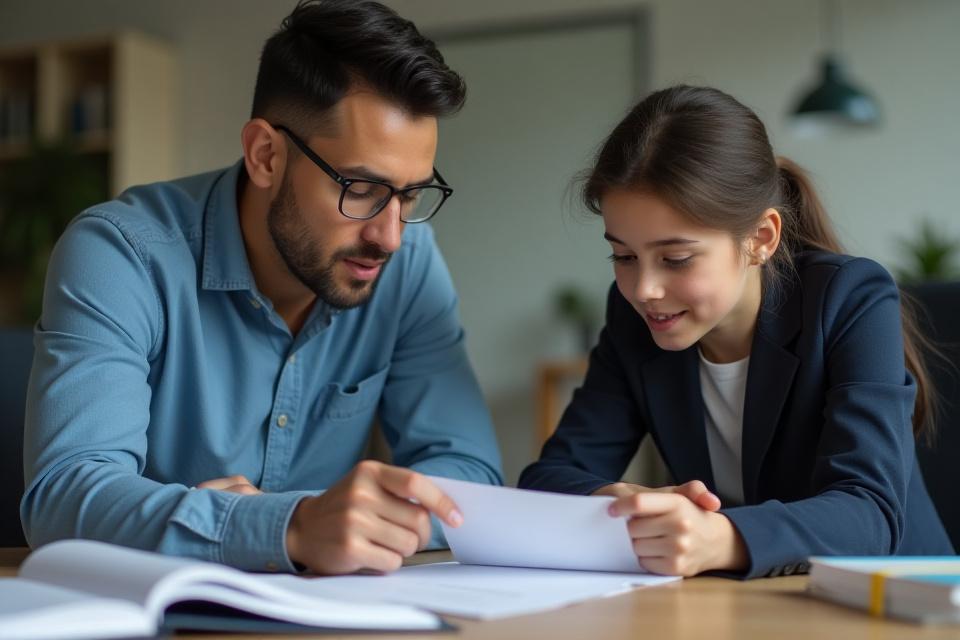 Personalized academic coaching session at Vedantha Academics